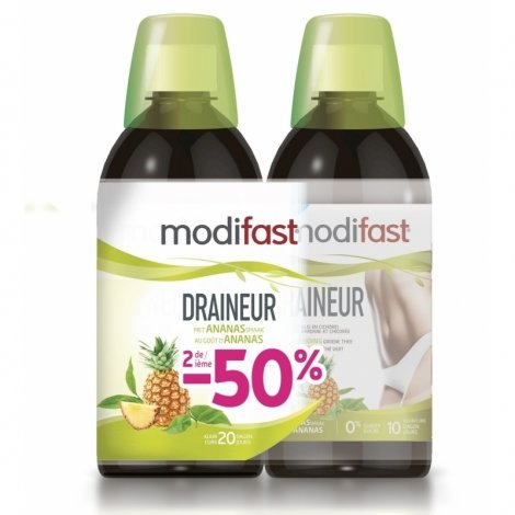 Modifast Pack Draineur 2 x 500ml PROMO pas cher, discount