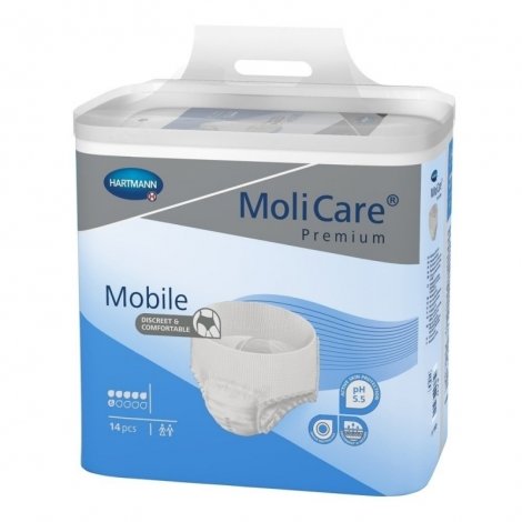 MoliCare Premium Mobile 6 Drops L 14 pièces pas cher, discount