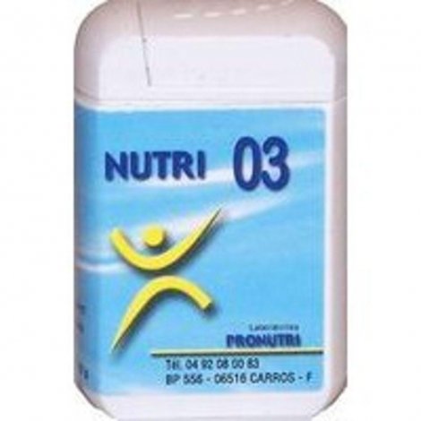 Pronutri-Floriphar Nutri 03 Cheveux 60 comprimés pas cher, discount
