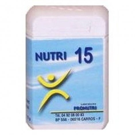 Pronutri-Floriphar Nutri 15 Lymphatique 60 comprimés pas cher, discount