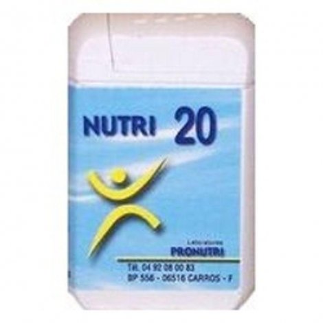 Pronutri-Floriphar Nutri 20 Poumon 60 comprimés pas cher, discount