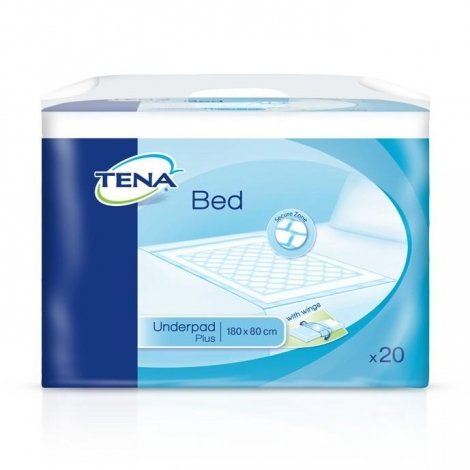 Tena Bed Plus Wings 80cm x 180cm 20 pièces pas cher, discount