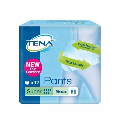 Tena Pants Super Medium 12 pièces pas cher, discount