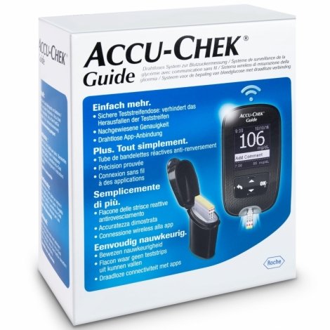 Accu-Chek Guide Kit de Départ Lecteur de Glycémie 1 pièce pas cher, discount