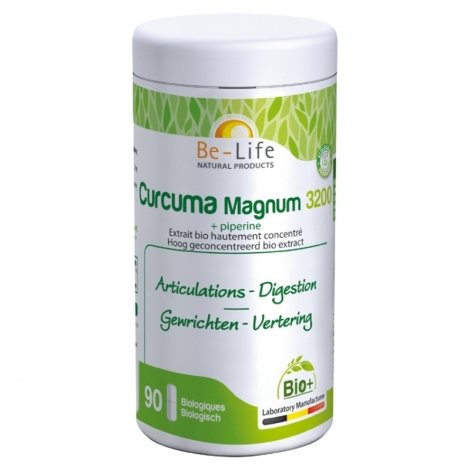 Be Life Curcuma Magnum 3200 Bio 90 gélules pas cher, discount