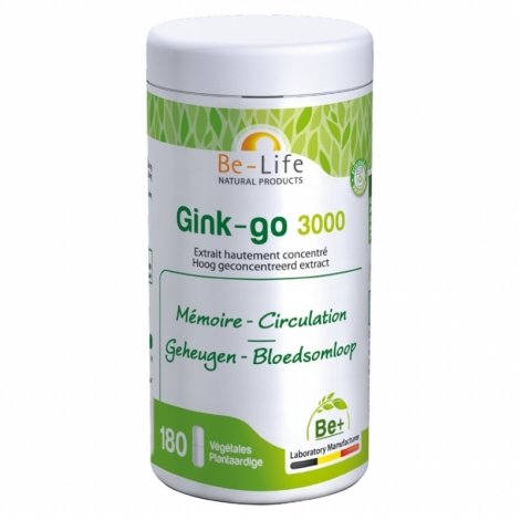 Be Life Gink-go 3000 180 gélules pas cher, discount