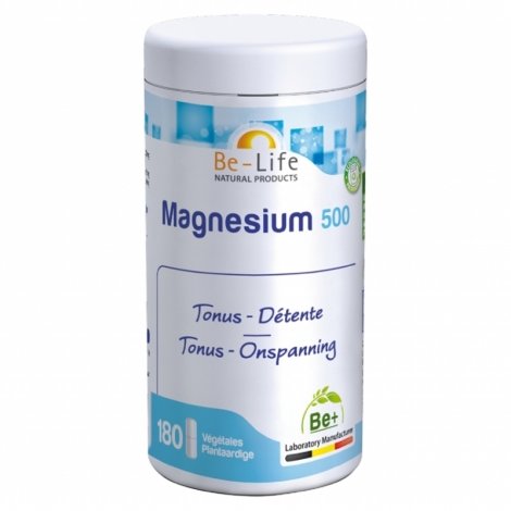 Be Life Magnesium 500 180 gélules pas cher, discount