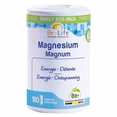 Be Life Magnesium Magnum 180 gélules végétales pas cher, discount