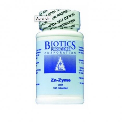 Biotics Research Zn-Zyme Forte 100 comprimés pas cher, discount