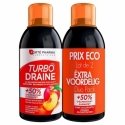 Forté Pharma Turbodraine Thé Vert-Pêche 2 x 500ml