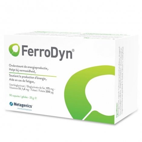 Metagenics Ferrodyn 90 gélules pas cher, discount