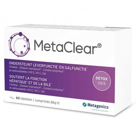 Metagenics Metaclear 60 gélules pas cher, discount