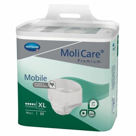 MoliCare Premium Mobile 5 Drops XL 14 pièces pas cher, discount