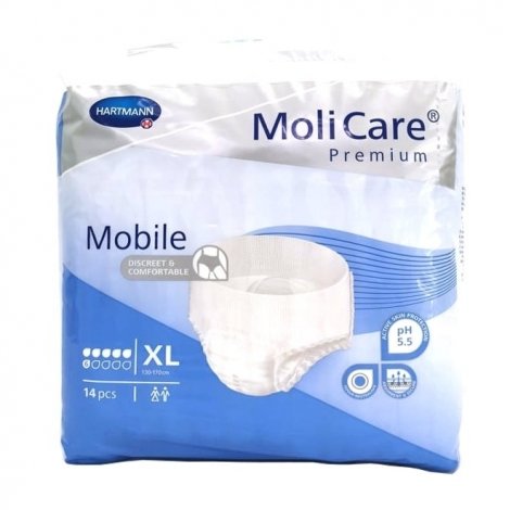 MoliCare Premium Mobile 6 Drops XL 14 pièces pas cher, discount