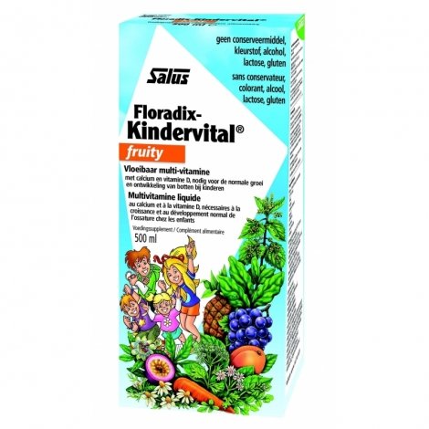 Salus Floradix-Kindervital Fruity 500ml pas cher, discount
