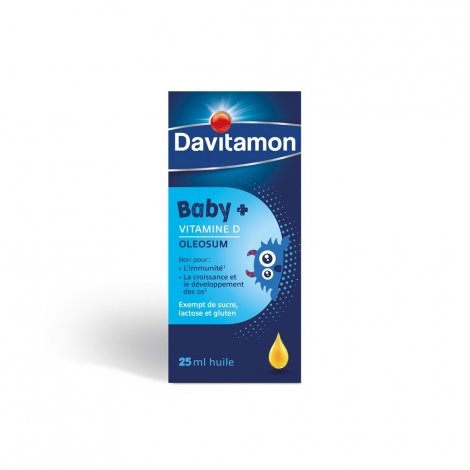 Davitamon Baby+ Vitamine D Oleosum 25ml pas cher, discount