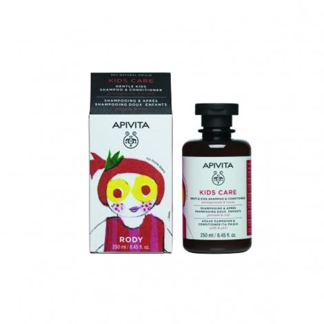 Apivita Kids Care Shampooing & Après Shampooing Doux Enfants Grenade & Miel 250ml pas cher, discount