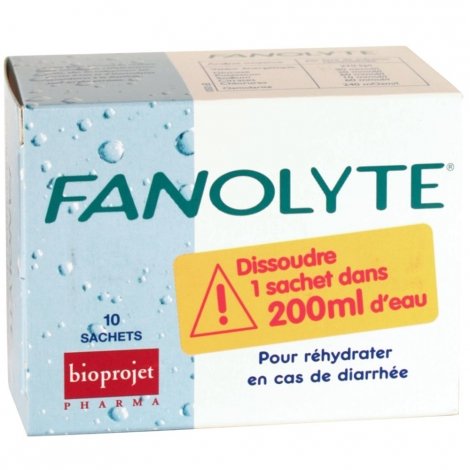 Bioprojet Fanolyte 10 sachets pas cher, discount
