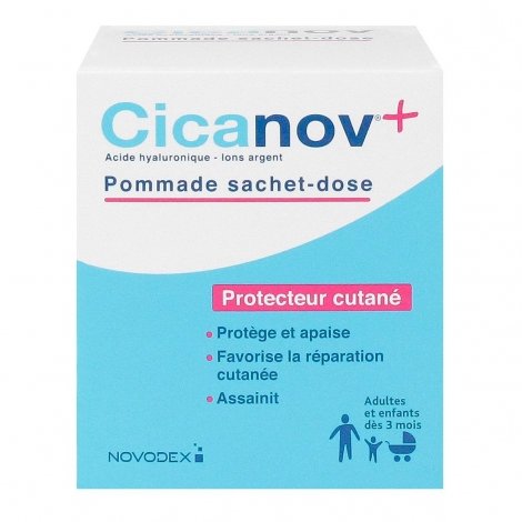 Novodex Cicanov+ Pommade Sachet-Dose Protecteur Cutané 9 sachets pas cher, discount