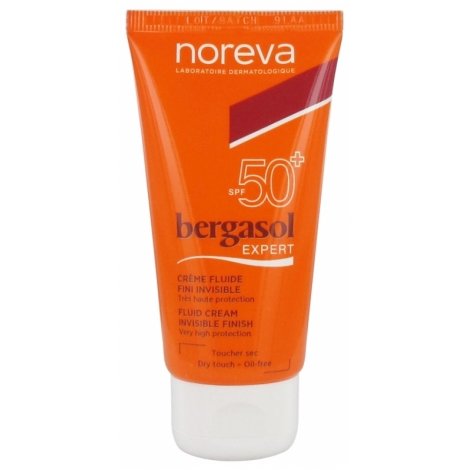 Noreva Bergasol Expert Crème Fluide SPF50+ 50ml pas cher, discount