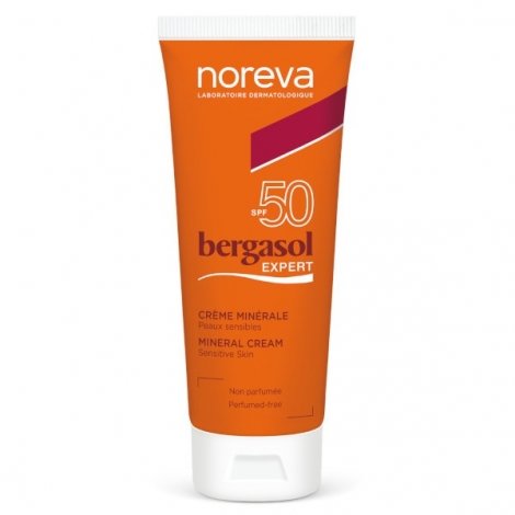 Noreva Bergasol Expert Crème Minérale SPF50 40ml pas cher, discount