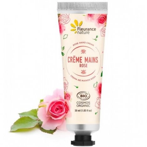 Fleurance Nature Crème Mains Rose Bio 30ml pas cher, discount