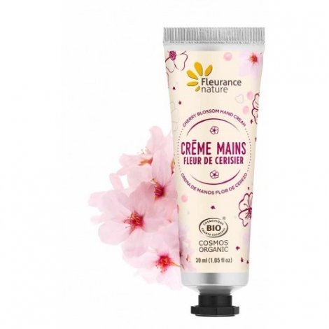 Fleurance Nature Crème Mains Fleur de Cerisier Bio 30ml pas cher, discount