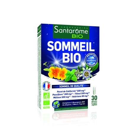Santarome Sommeil Bio 30 gélules pas cher, discount