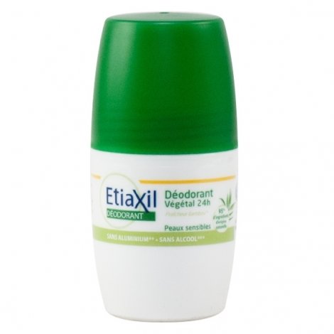 Etiaxil Roll-On Déodorant Végétal 24h Sans Aluminium 50ml pas cher, discount