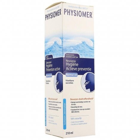 Physiomer Spray Nasal Hygiène Prévention Active Normal Jet 210ml pas cher, discount