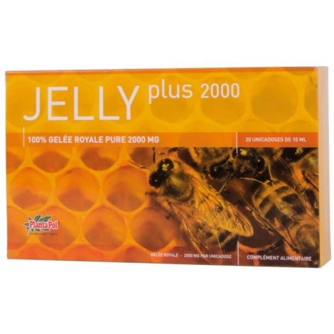 Jelly Plus Gelée Royale Pure 2000mg 20 ampoules de 10ml pas cher, discount