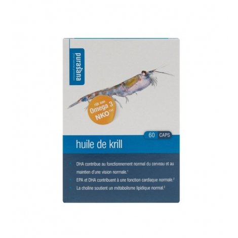 Purasana Huile de Krill 60 capsules pas cher, discount