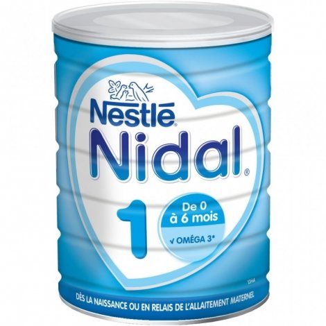 Nestlé Nidal 1 Lait 1er Âge 800g pas cher, discount