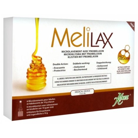 Aboca MeliLax 6 Microlavements pour Adultes & Adolescents pas cher, discount