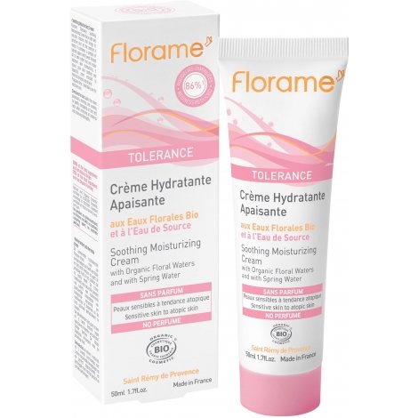 Florame Tolérance Crème Hydratante Apaisante Bio 50ml pas cher, discount
