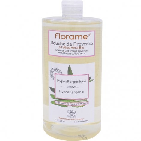 Florame Douche de Provence à l'Aloe Vera Hypoallergénique Bio 1L pas cher, discount