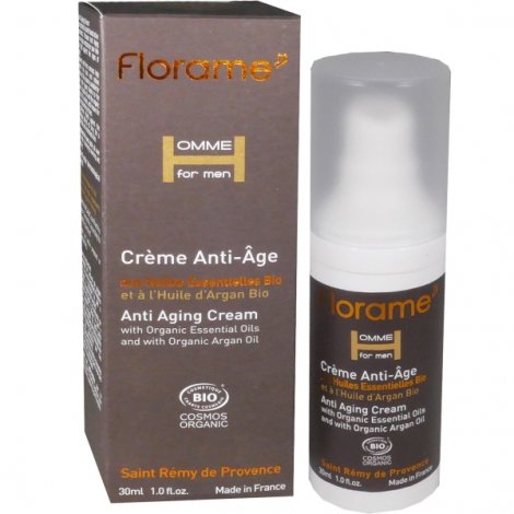 Florame Homme Crème Anti-âge Bio 30ml pas cher, discount