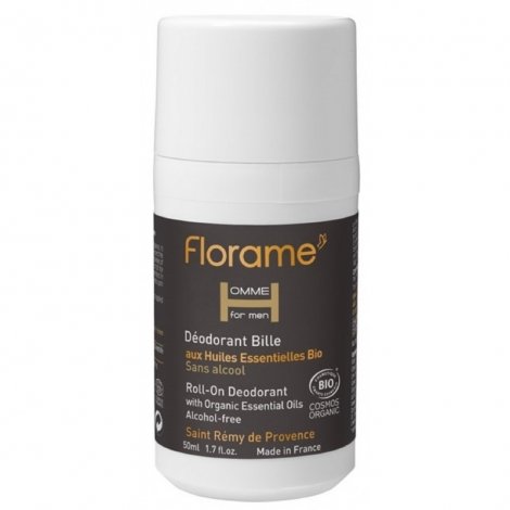 Florame Homme Déodorant Bille Bio 50ml pas cher, discount