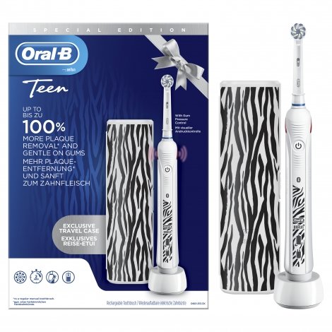 Oral-B D601 Teen White + Travel Case OFFRE SPECIALE pas cher, discount