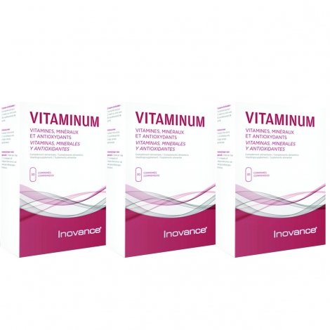 Inovance Vitaminum 3 x 30 comprimés pas cher, discount