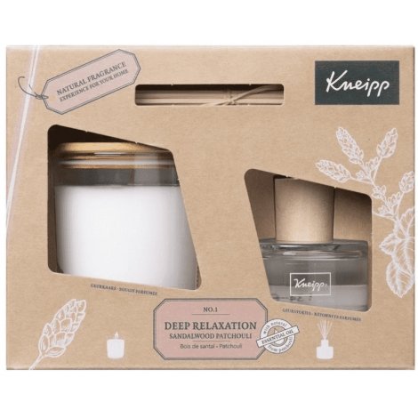 Kneipp Coffret Ambiance Bougie 145g + Stick Parfumé 50ml pas cher, discount