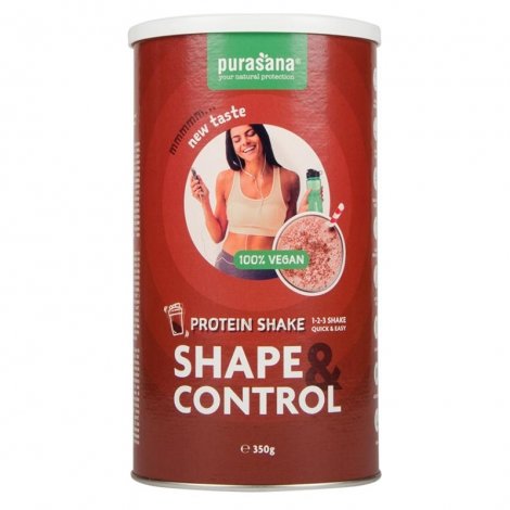 Purasana Shape & Control Protein Shake Goût Chocolat 350g pas cher, discount