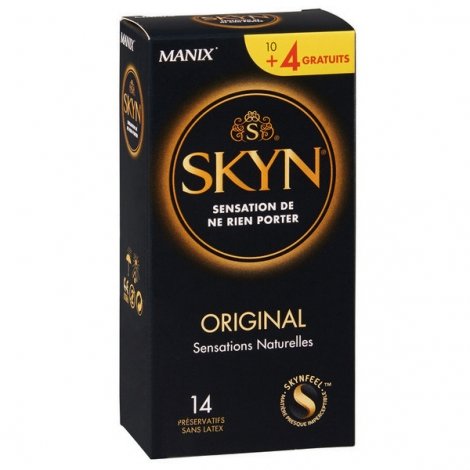 Manix Skyn Original 10 préservatifs + 4 GRATUITS pas cher, discount