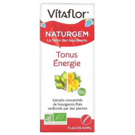 Vitaflor Naturgem Tonus Énergie Bio 60ml pas cher, discount