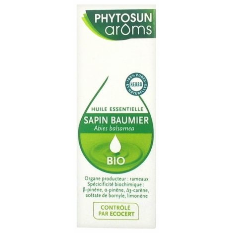 Phytosun Aroms Sapin Baumier Huile Essentielle Bio 10ml pas cher, discount