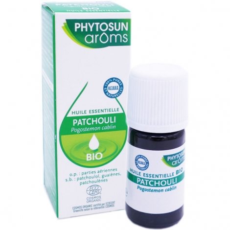 Phytosun Aroms Patchouli Huile Essentielle Bio 5ml pas cher, discount