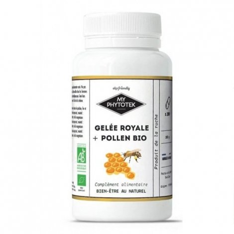 My Cosmetik Gelée Royale + Pollen Bio 90 gélules pas cher, discount
