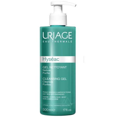 Uriage Hyseac Gel Nettoyant 500ml pas cher, discount