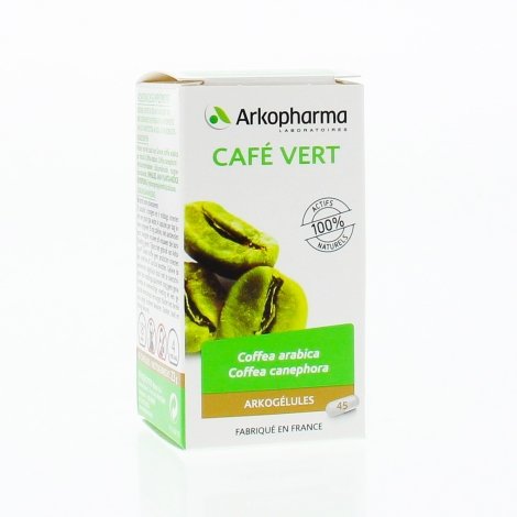 Arkopharma Arkogélules Café Vert Bio 45 gélules pas cher, discount