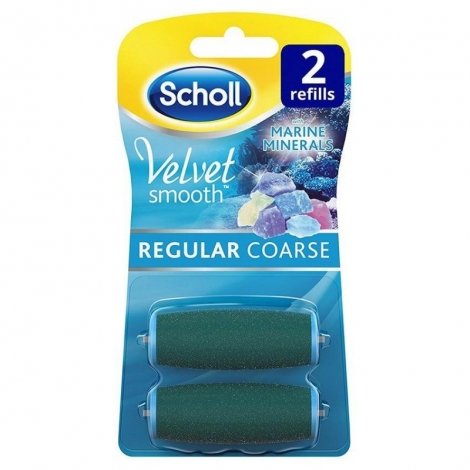 Scholl Velvet Smooth Regular Coarse Marine Minerals 2 pièces pas cher, discount